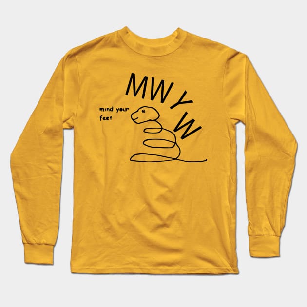 MWYW Snek Long Sleeve T-Shirt by matta174